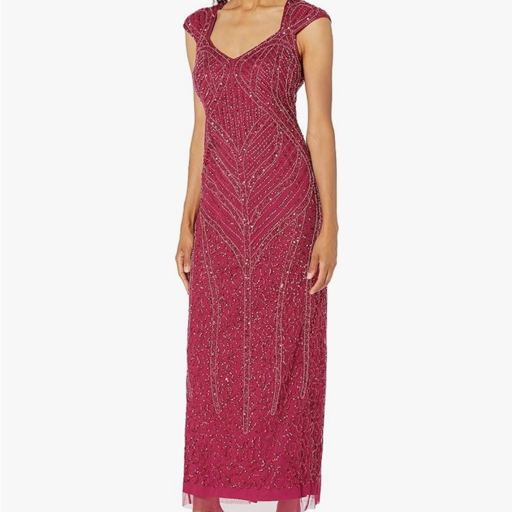 Adrianna Papell mom of the bride gown
